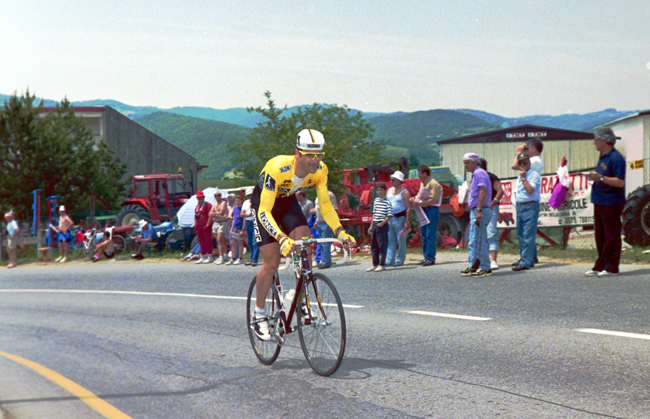 Laurent Jalabert at the 1992 Giro