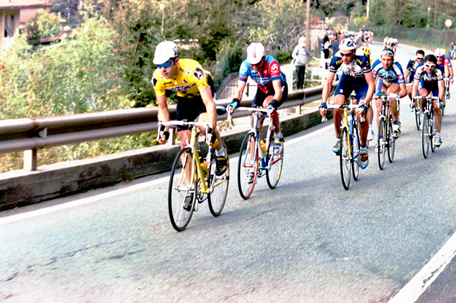 Laurent Jalabert in the 1996 Giro di lombardia