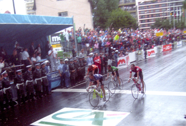 Greg LeMond wins the 1989 World ROad Cycling Championships