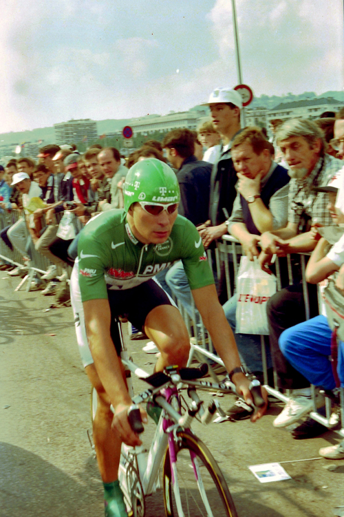 Erik Zabel at the 1997 Tour de France prologue