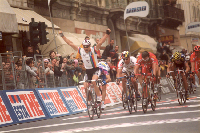 Erik Zabel at the 2000 Milano-San Remo