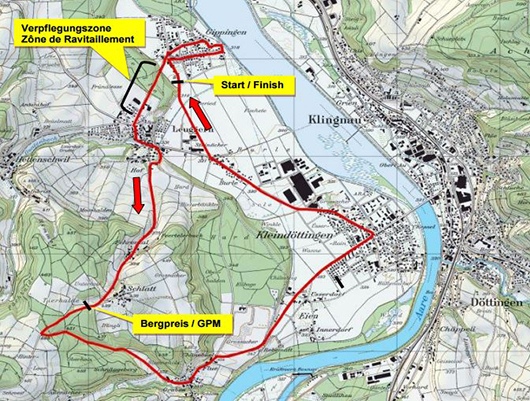2015 GP Canton Aargau map