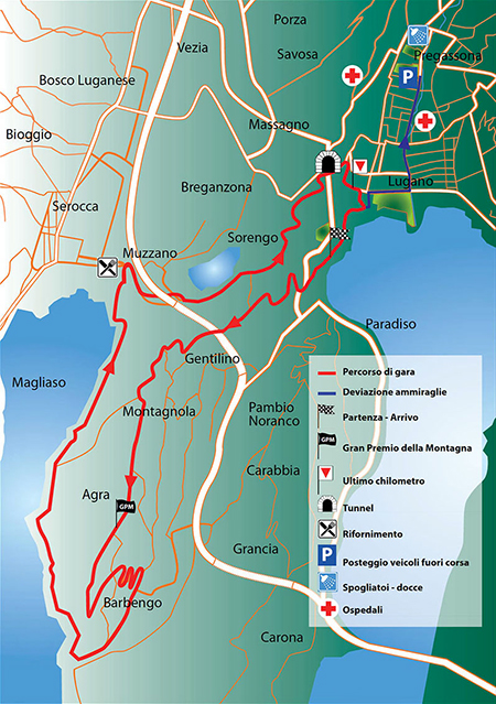 GP Lugano map