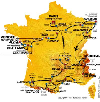 Tour de France, 2005