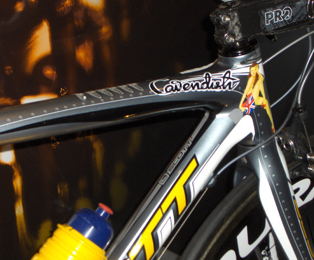 Mark Cavendish's Scott bike