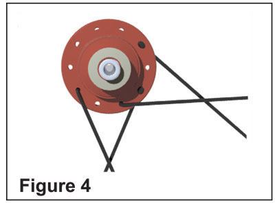 Lacing wheels figure 4