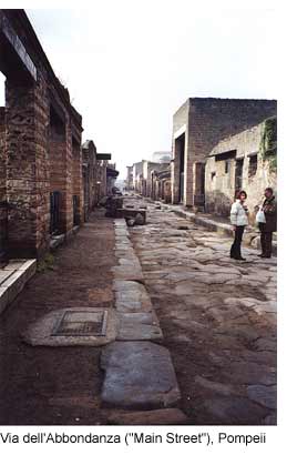Via dell'Abbondanza, Pompeii