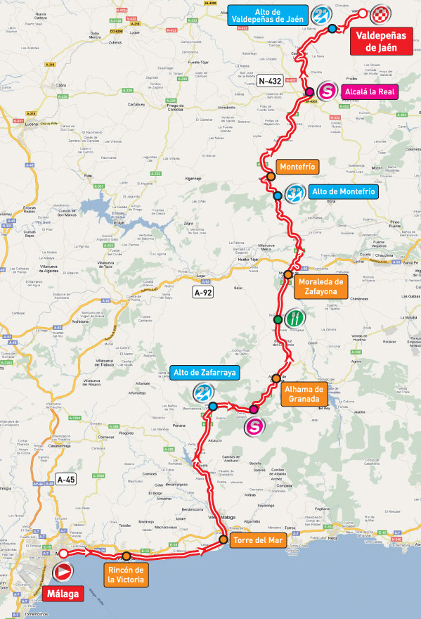 Stage 4 route map